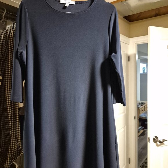 SYMPLI - TUNIC/Swing top  Navy - SIze 12 - Picture 1 of 5